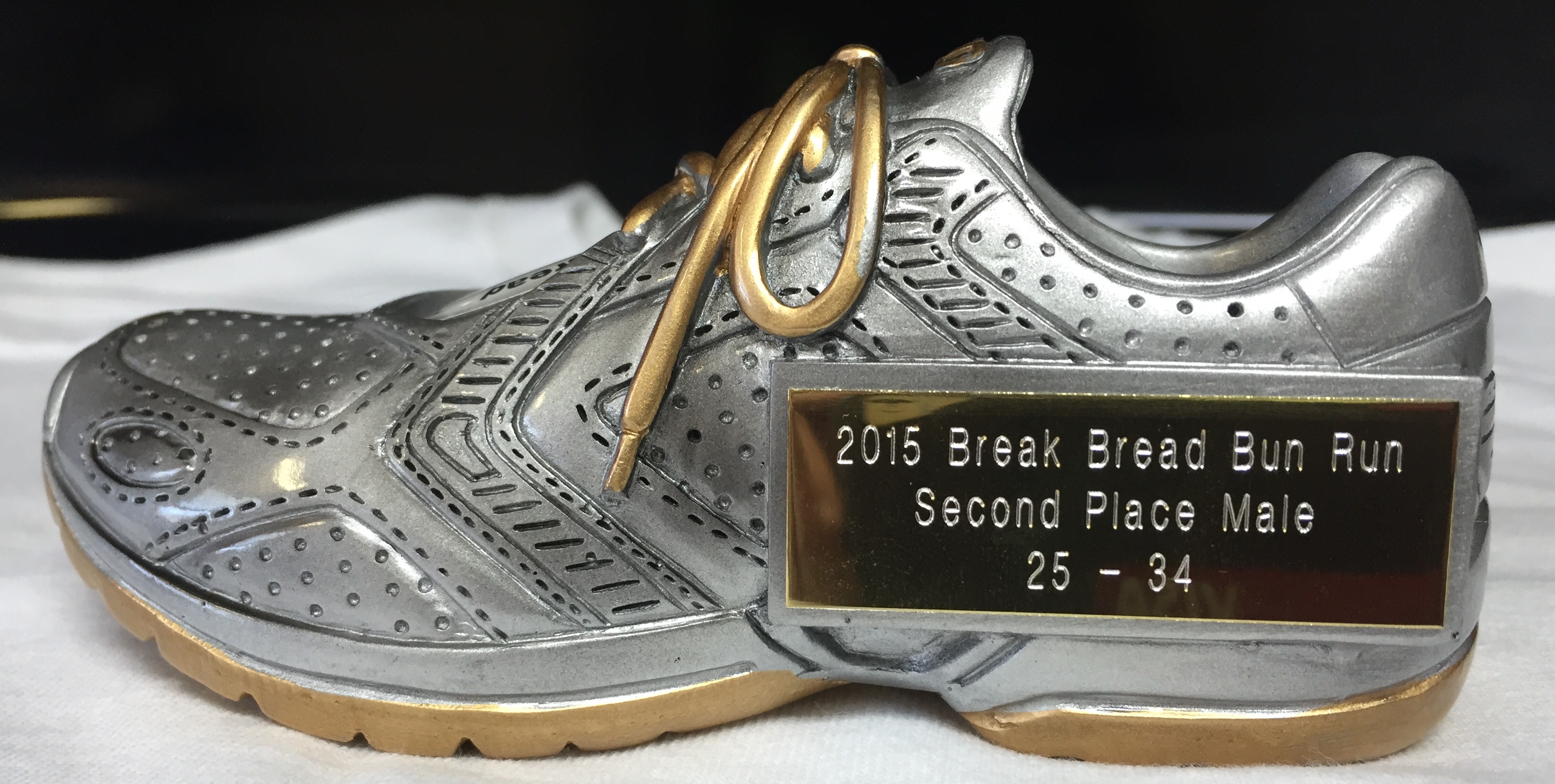 2015 Break Bread Bun Run - Award