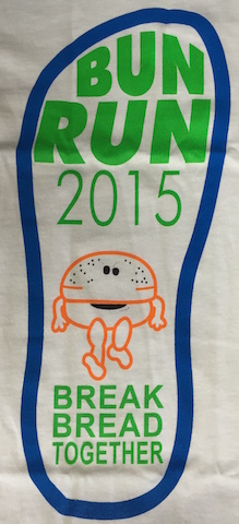 2015 Break Bread Bun Run - Shirt